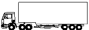 Caminhão Trator Trucado + Semi-reboque